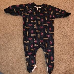 Infant 49ers onesie